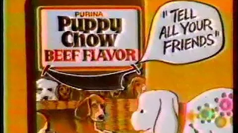 Purina Puppy Chow Dog Food 1970s Commercial