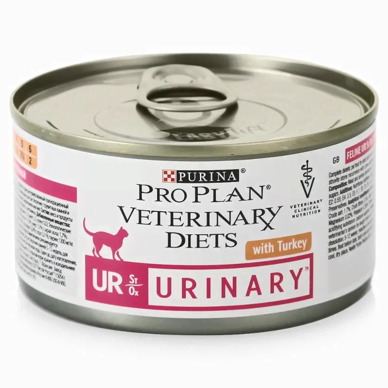 Консервы для кошек при МКБ Purina (Пурина) Veterinary Diets UR 195г-0
