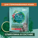 PURINA ONE® Природа Здоровья® 680 г сухой корм для стерилизованных кошек и кастрированных котов с говядиной