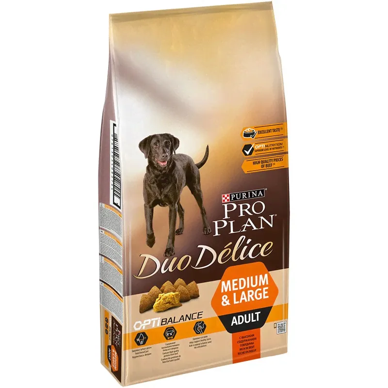 Purina Pro Plan Duo Delice говядина с рисом 10 кг