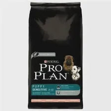 Purina Pro Plan Сухой корм для щенков с чувств. кожей с лососем и рисом (Puppy sensitive) - 123816851227221312450119, 3 кг, 11348