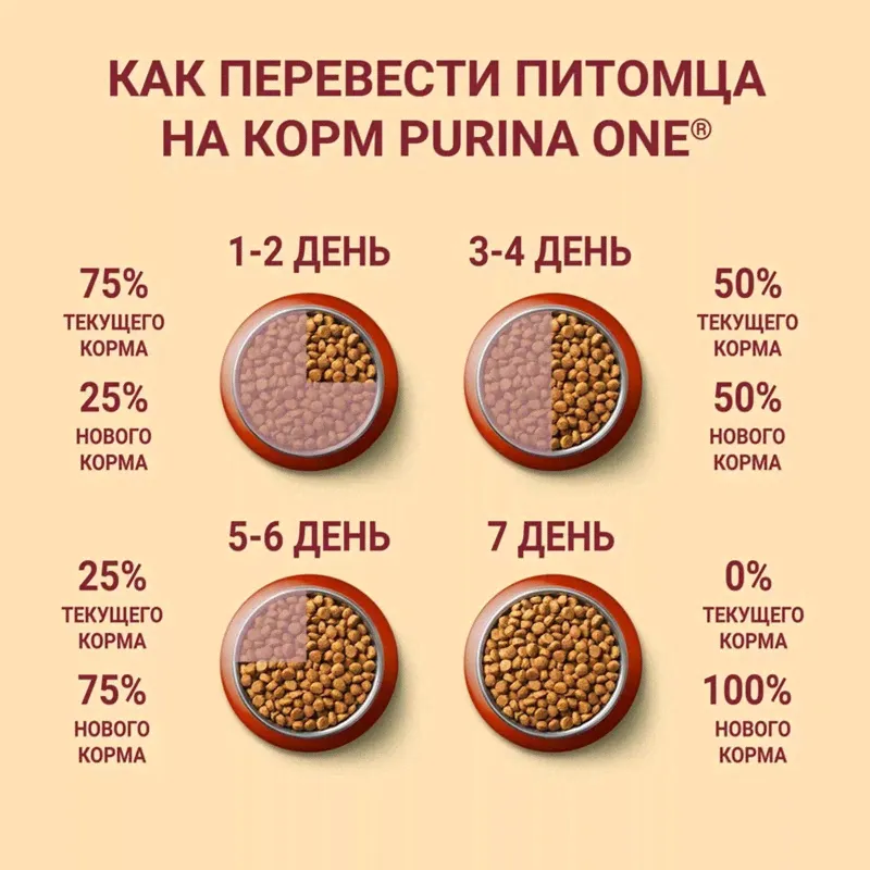 Purina ONE сухой корм для взрослых собак средних и крупных пород с курицей и рисом - 10 кг-1