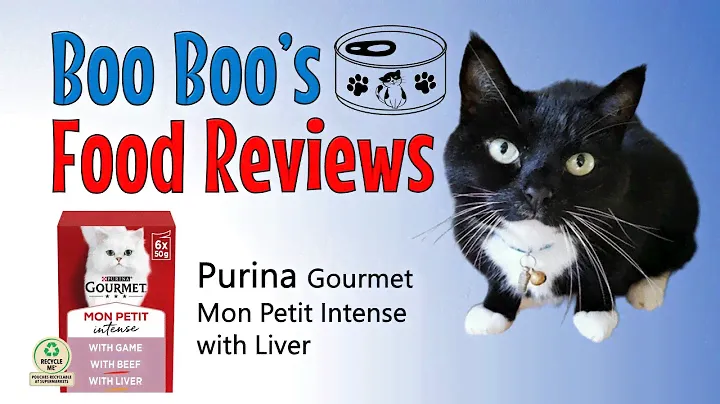 Boo Boo's CAT FOOD REVIEW No 5 🐱 Purina Gourmet Mon Petit Intense with Liver