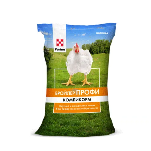 Комбикорм Purina® для бройлеров Стартер ПРОФИ от 0 - 10 дней (протеин 22,5%), 5 кг