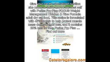 Purina Pro Plan Focus Weight Management Chicken & Rice Formula Adult Dry Cat Food - 16 Lb. Bag