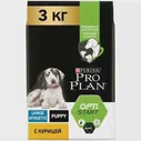 Сухой корм для щенков Purina Pro Plan Puppy Large Athletic, с ягненком (3 кг) для крупных пород