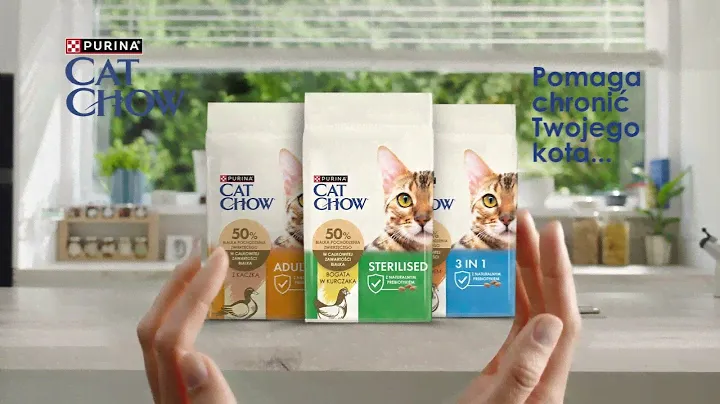 Purina CAT CHOW® Pomaga chronić Twojego kota