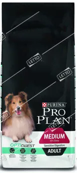 PURINA Pro Plan корм для взрослых собак с чуствительным пищеварением Ягненок,Рис 14кг-0