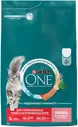 Сухой корм PURINA ONE STERILISED для взрослых стерилизованных кошек и кастрированных котов лосось (3 кг)