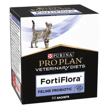 Кормовая добавка Purina Pro Plan Veterinary Diets Forti Flora Feline Nutritional Complement, для котят и кошек, для нормализации микрофлоры желудочно-кишечного тракта, 1г
