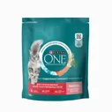 Purina ONE сухой корм для стерилизованных кошек и кастрированных котов, с высоким содержанием лосося и пшеницей (1.5 кг)