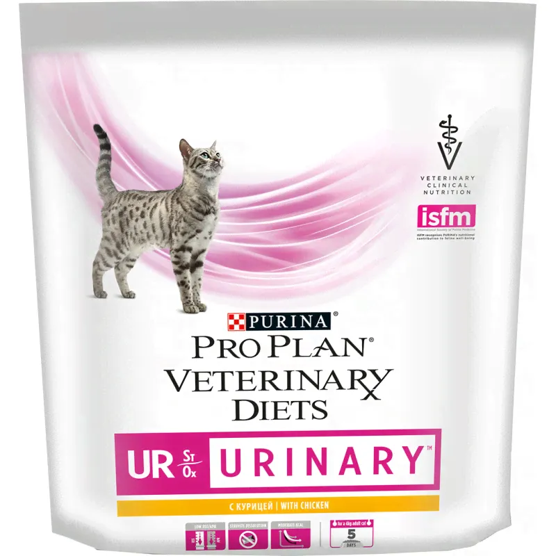 Диетический сухой корм при МКБ Purina Пурина для кошек курица 350гр-0