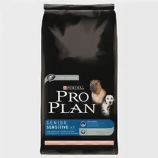 Purina Pro Plan Сухой корм для пожилых собак с чувствительной кожей с лососем и рисом (Adult 7+ Sensitive Skin) 1227254712392238 | Senior Sensitive Skin, 14 кг, 11347