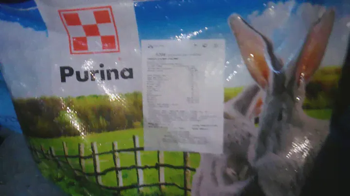 Пурина ( Purina) комбикорм для кроликов - состав. Взвешивание кроликов . Окрол самки. 03.02.2019.