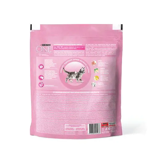 Сухой корм для котят Purina ONE, с высоким содержанием курицы и цельными злаками-4