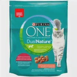 Корм для кошек Purina ONE DualNature Spirulina Beef 750 g