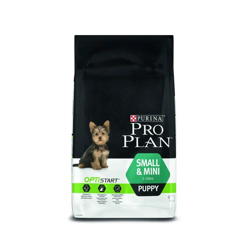 Cухой корм Purina Pro Plan Small & Mini Puppy для щенков мелких и карликовых пород с курицей и рисом - 7 кг 7 кг-0