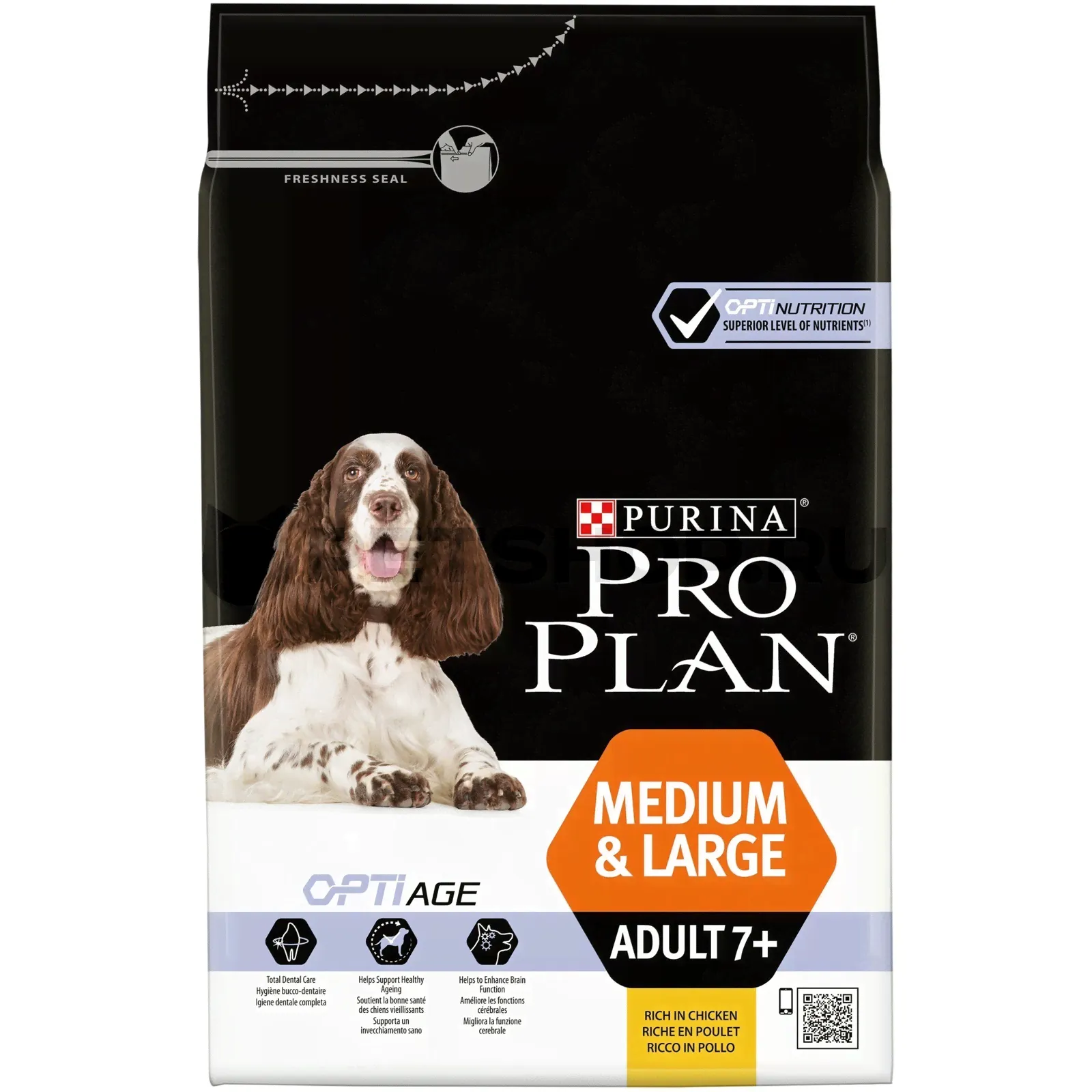 Purina Pro Plan 7+ для средних и больших пород старше семи лет с курицей