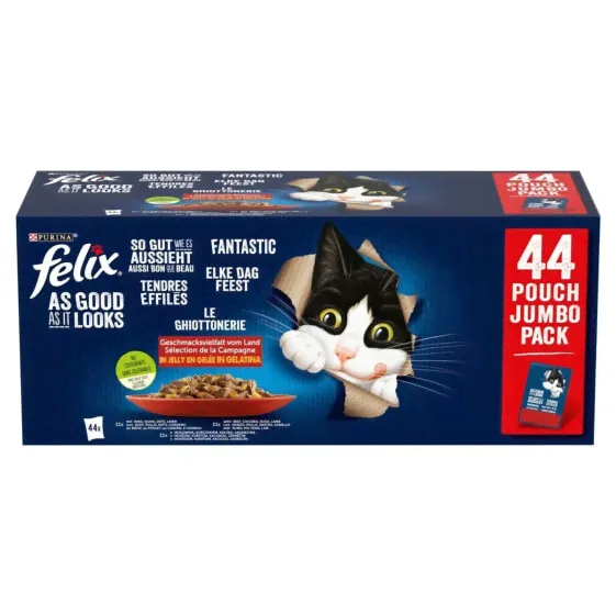 Корм для котов Purina Felix Fantastic Говядина-0
