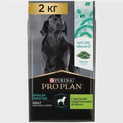 Сухой корм для собак Purina Pro Plan Natur El Adult с ягненком (10 кг) для средних и крупных пород