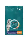 Purina One Сухой корм для стерилизованных кошек и кастрированных котов с курицей