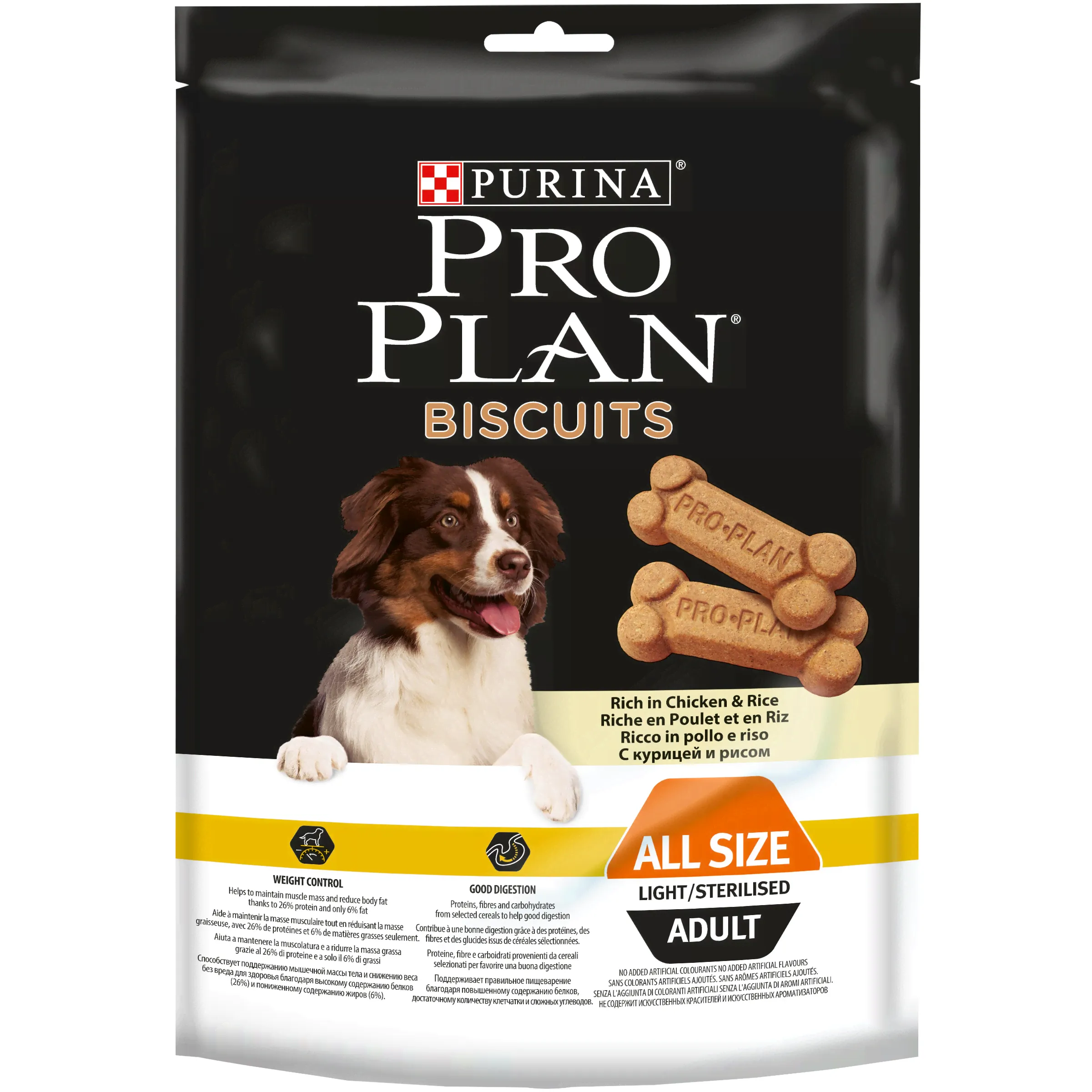 Purina Pro Plan Сухой корм для стерилизованных собак для контроля веса, курица, 400гр