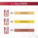 PURINA Gourmet Mon Petit Poultry 6x50g Cat Food