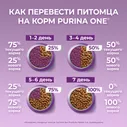 Влажный корм для кошек Purina ONE Индейка-Утка-Морковь 75г