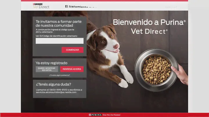 PURINA® Vet Direct®: ¿Cómo compro?