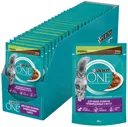 Влажный корм для кошек Purina ONE Индейка-Утка-Морковь 75г