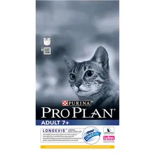 Сухой корм Purina Pro Plan Cat Senior 7+ Longevis для взрослых кошек старше 7 лет с курицей - 1,5 кг