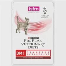 Влажный корм для кошек Purina Pro Plan Veterinary Diets DM St/Ox DIABETES MANAGEMENT, при сахарном диабете, с говядиной, 2 шт. х 85 г