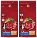 Purina One Сухой корм для собак средних и крупных пород с курицей и рисом Набор 2х1,8кг