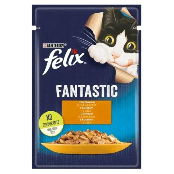 Корм для котов Purina Fantastic Курица 85 g