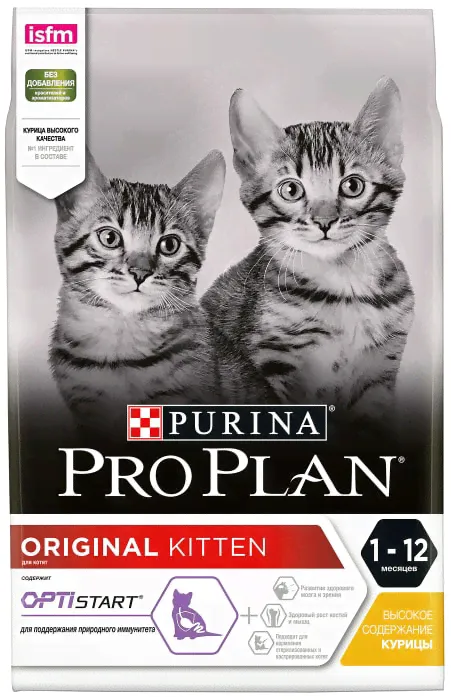 Сухой корм для котят Purina Pro Plan Optistart Original Kitten с курицей 3кг-2