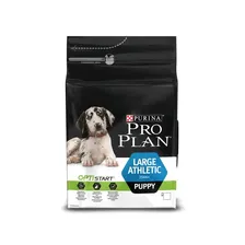 Purina PRO PLAN Large Puppy Athletic для щенков крупных пород с атлетическим телосложением OPTISTART с курицей и рисом