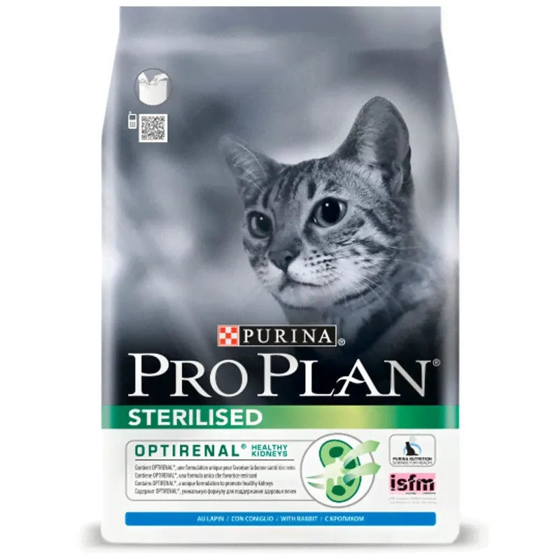 Purina Pro Plan Sterilised для профилактики МКБ, с кроликом 400 г-0
