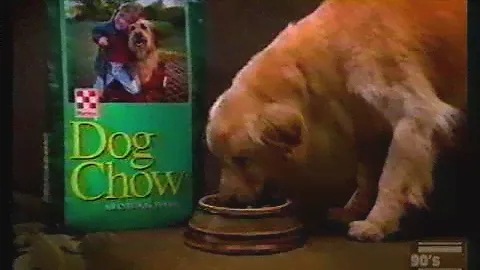 Purina Dog Chow with Lamb and Rice commercial 1997