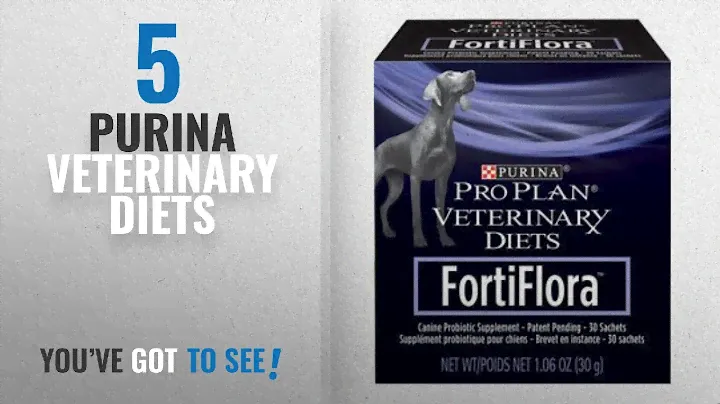 Top 5 Purina Veterinary Diets [2018 Best Sellers]: Purina Pro Plan Veterinary Diets FortiFlora