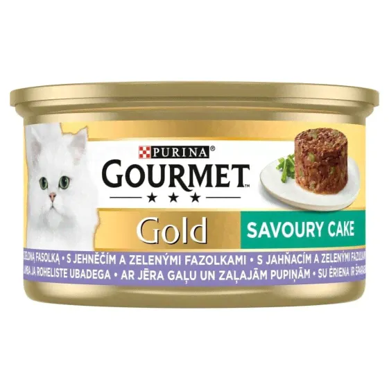 Корм для котов Purina GOURMET GOLD Мясо ягненка 85 g-0