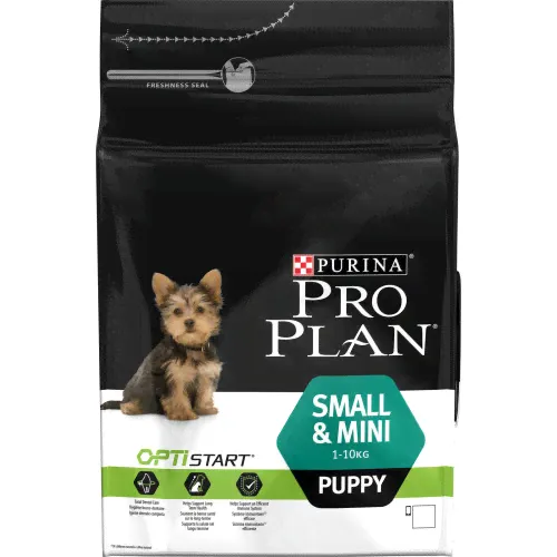 Purina Pro Plan Small & Mini Puppy для щенков мелких и карликовых пород собак с курицей