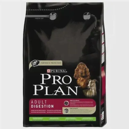 Purina Pro Plan Сухой корм для взрослых собак с чувствительным пищеварением с ягненком (Adult Digestion) 12278110, 1,5 кг (1 шт)