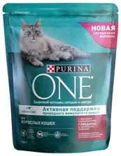 Корм для кошек Purina ONE для профилактики МКБ, с говядиной и с цельными злаками 750 г
