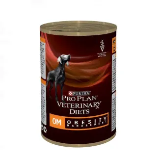 Purina ProPlan Veterinary Diets ветеринарная диета Obesity Management OM консервы 400г для собак при ожирении /12