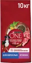 Сухой корм для собак Purina ONE для средних и крупных пород с ягненком и рисом 10кг