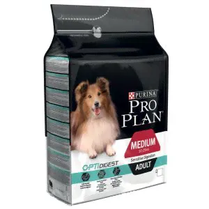 Purina Pro Plan Medium Adult Sensitive Digestion для взрослых собак средних пород с чувствительным пищеварением, ягненок