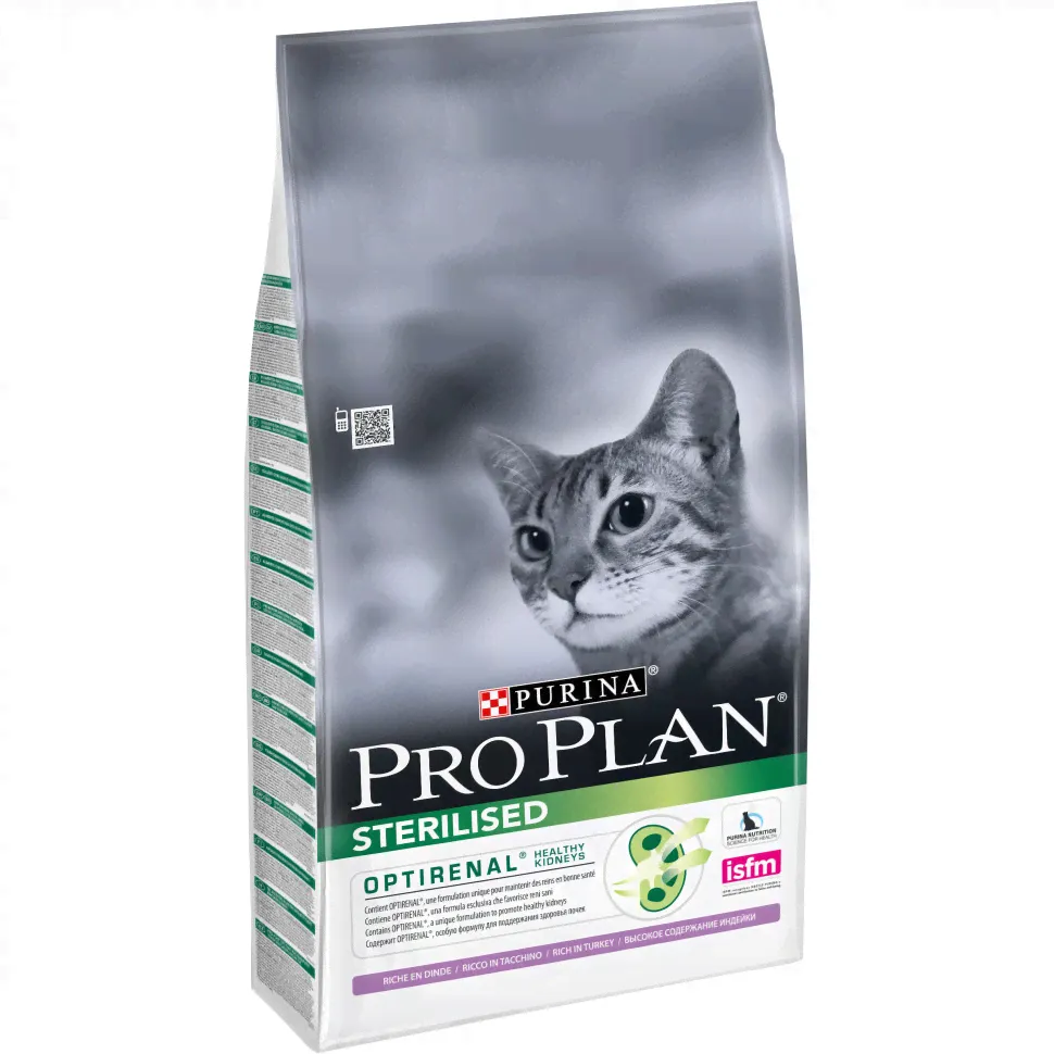 Purina Pro Plan Sterilised feline rich in Turkey dry (10 кг)
