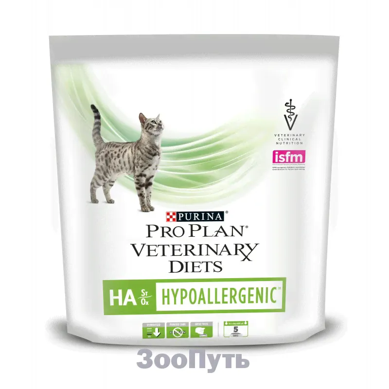 Сухой корм Purina Pro Plan Veterinary Diets HA для кошек при аллергии-0