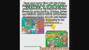 Purina Friskies Pate Adult Wet Cat Food Variety Pack - (2 Packs Of 12) 5.5 Oz. Cans