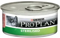 PURINA Pro Plan корм для стерил. кошек и кастр. котов Лосось,Тунец консервы 85г
